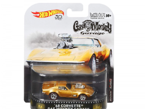Hot Wheels 2017 Gas Monkey Garage '68 Corvette