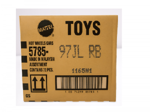 Hot Wheels 72'li Regular L Kolisi Fabrika Bantlı