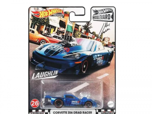 HOT WHEELS BOULEVARD PREMIUM CORVETTE Z06 DRAG RACER