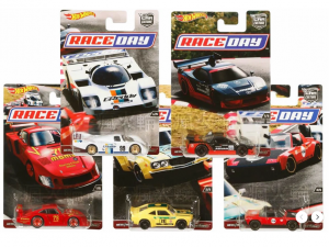 HOT WHEELS CAR CULTURE 2017 RACE DAY SET