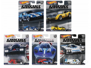 HOT WHEELS CAR CULTURE 2018 CIRCUIT LEGENDS SET