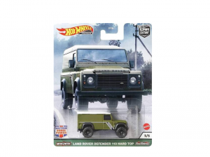 HOT WHEELS CAR CULTURE PREMIUM LAND ROVER DEFENDER 110 HARD TOP