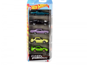 Hot Wheels Fast And Furious 5'li Set