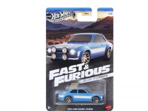 HOT WHEELS FAST AND FURİOUS BRİAN O'CONNER 1970 FORD ESCORT RS1600