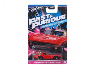 HOT WHEELS FAST AND FURİOUS WOMEN OF FAST CUSTOM CORVETTE STİNGRAY COUPE