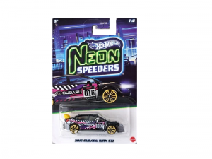 Hot Wheels Neon Speeders 2016 Subaru WRX STI