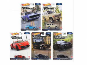 Hot Wheels Premium Fast And Furious 2023 Mix 2 Set