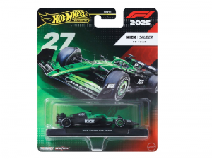 Hot Wheels Premium 2025 Formula 1 Kick Sauber F1 Team #5