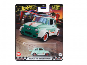 Hot Wheels Premium '60s Fiat 500 D Modificad #97