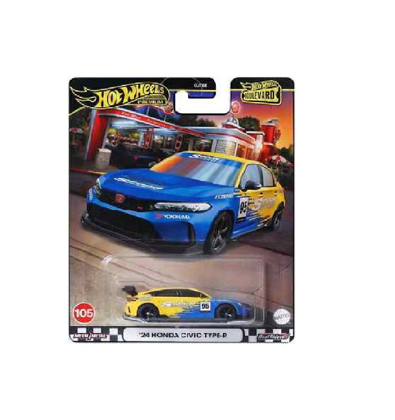 Hot Wheels Premium Boulevard '24 Honda Civic Type-R
