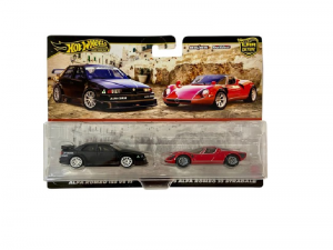 Hot Wheels Premium Car Culture Alfa Romeo 155 V6 Ti / '69 Alfa Romeo 33 Stradale