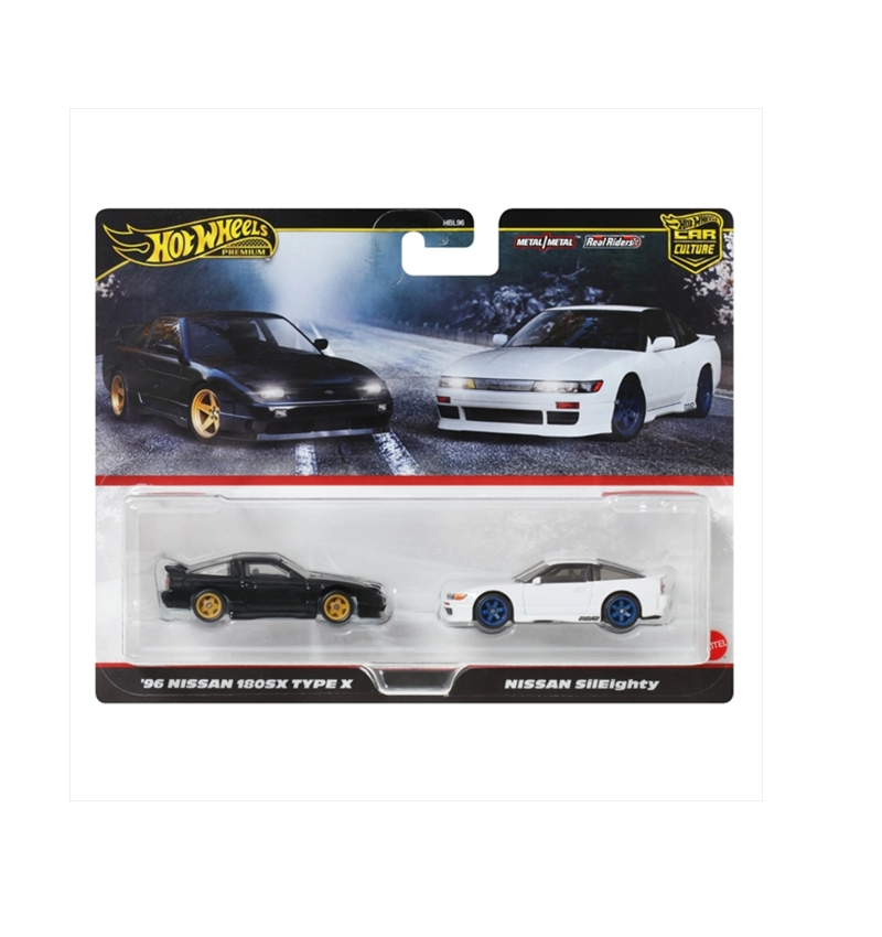 Hot Wheels Premium Car Culture 'Nissan 180sx Type X / Nissan SilEighty