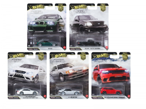 Hot Wheels Premium Car Culture Power Trip 5'li Set