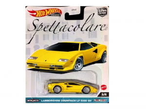 Hot Wheels Premium Car Culture Spettacolare Lamborghini Countach Lp 5000 Qv