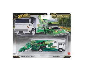 Hot Wheels Premium Car Culture Team Transport Porsche 911 Gt3 R (992) / Fleet Flyer