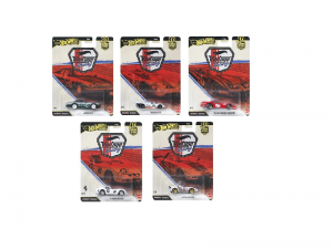 Hot Wheels Premium Car Culture Vintage Racing 5'li Set