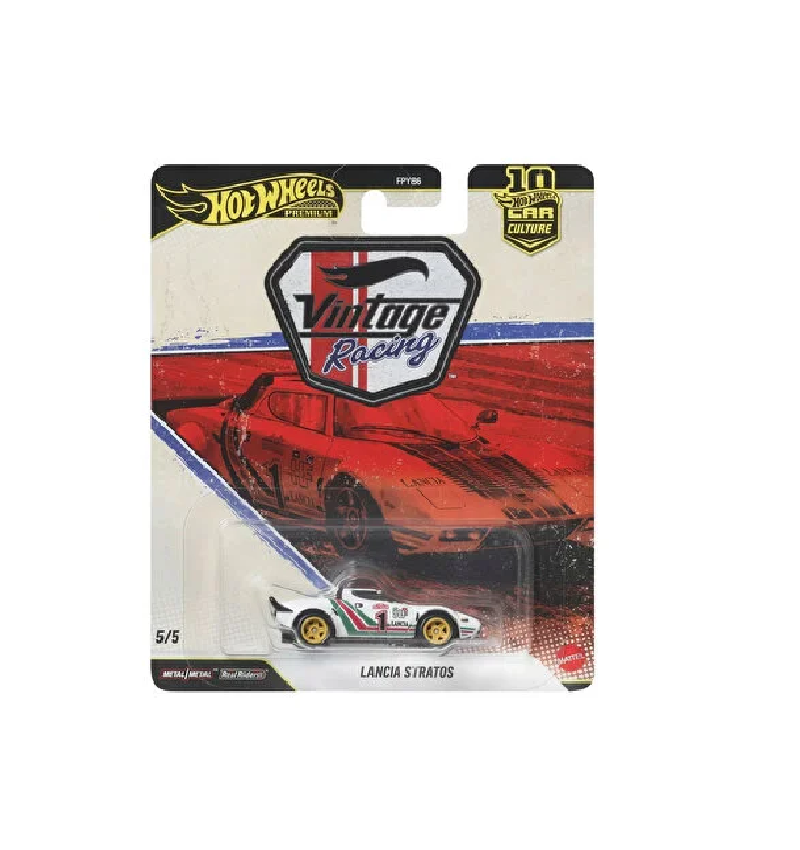 Hot Wheels Premium Car Culture Vintage Racing Lancia Stratos