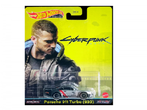 Hot Wheels Premium Cyberpunk Porsche 911 Turbo (930)