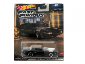 Hot Wheels Premium Fast And Furious 1971 Plymouth GTX