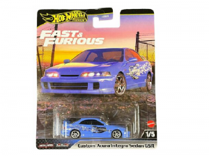 Hot Wheels Premium Fast And Furious Custom Acura Integra Sedan Gsr