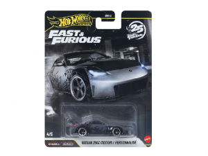 Hot Wheels Premium Fast And Furious Nissan 350Z Custom / Personnalise
