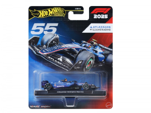 Hot Wheels Premium Formula 2025 Atlassian Williams Racing #55