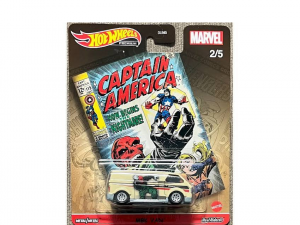 HOT WHEELS PREMIUM MARVEL CAPTAIN AMERICA MBK VAN