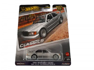 Hot Wheels Premium Modern Classics 1990 Mercedes-Benz 190 E 2.5 Evolution II