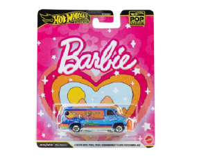 Hot Wheels Premium Pop Culture Barbie Custom Gmc Panel Van/Fourgonnette Gmc Personnalisse