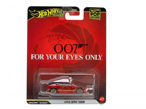 Hot Wheels Premium Pop Culture For Your Eyes Only 007 Lotus Esprit Turbo