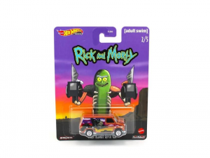 HOT WHEELS PREMIUM RICK AND MORTY FORD TRANSIT SUPER VAN