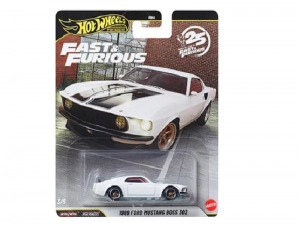 Hot Wheels Premium Series 25.Yıl Özel Fast & Furious 1969 Ford Mustang Boss 302