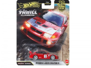 Hot Wheels Premium Thrill Climbers Mitsubishi Lancer Evolution Vı   