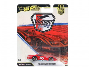Hot Wheels Premium Vintage Racing 76 GREENWOOD CORVETTE