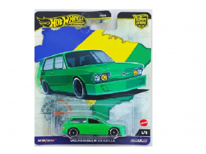 Hot Wheels Premium Volkswagen Brasilia ( World Tour 2024 ) Model Araba