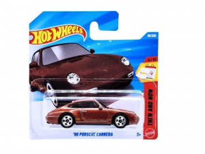 HOT WHEELS REGULAR 96 PORSCHE CARRERA KAHVE