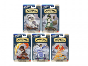 Hot Wheels Silver 2025 Avatar 5'li Set