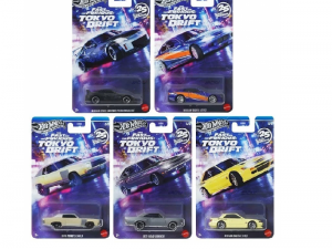 Hot Wheels Silver 25 The Fast And The Furious Tokyo Drift 5'li Set