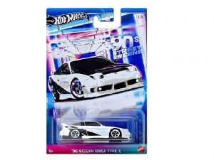 Hot Wheels Silver '96 Nissan 180SX Type X