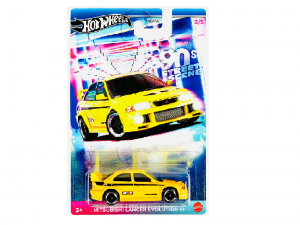 Hot Wheels Silver Mitsubishi Lancer Evolution VI