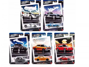 Hot Wheels Silver Series 2025 National Icons 5'li Set
