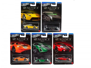 Hot Wheels Silver Series 2026 Exotics 5'Li Set