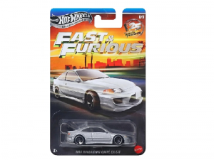 Hot Wheels Silver Series 2026 Fast And Furious 1993 Honda Civic Coupe Ex Ej1