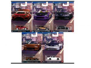 Hot Wheels Silver Series Compact Kings 5'li Set
