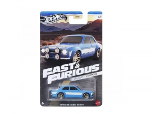 Hot Wheels Silver Series Fast And Furious Brian O'Conner 1970 Ford Escort RS1600