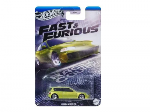HOT WHEELS SILVER SERIES FAST AND FURIOUS HONDA CIVIC EG