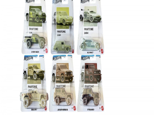 Hot Wheels Silver Series Pantone 2026 6'lı Set
