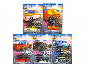 Hot Wheels Silver Series Surfs Up 5'li Set