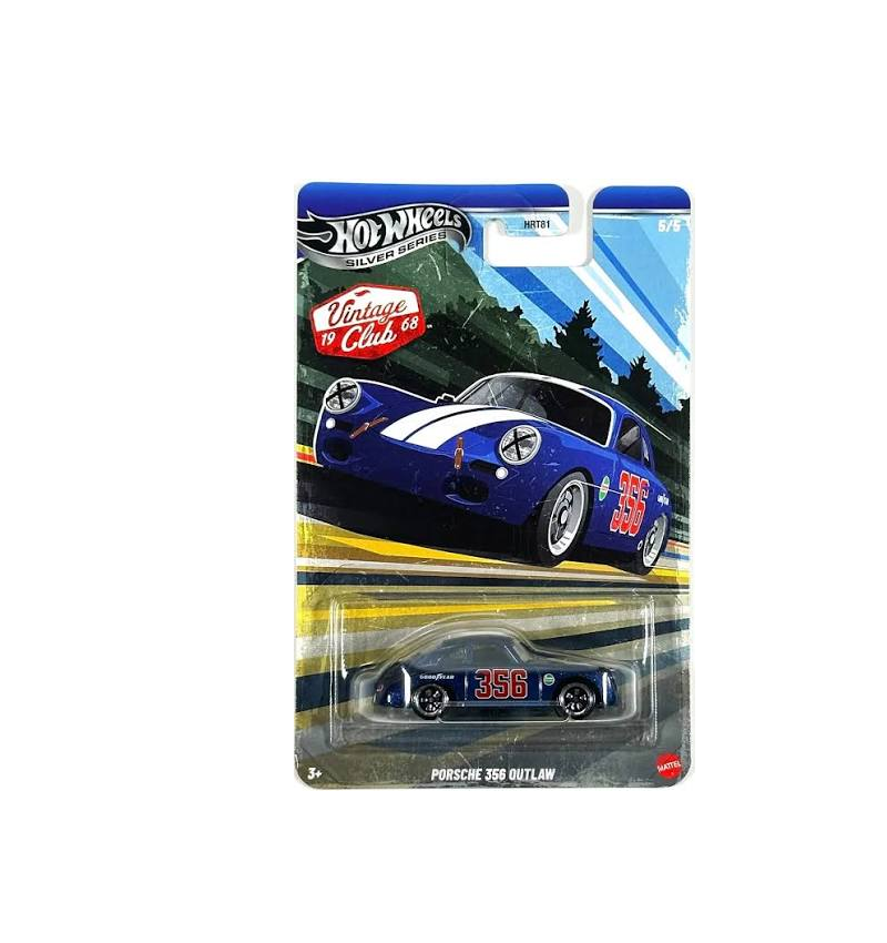 HOT WHEELS SİLVER SERİES VİNTAGE CLUB PORSCHE 356 OUTLAW