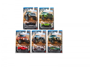 Hot Wheels Silver Toyota 2024 5'li Set